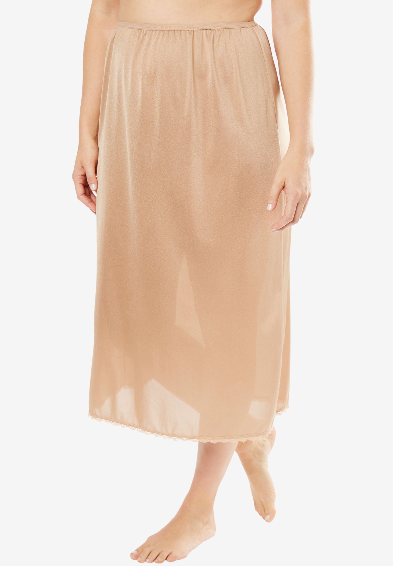 Women's half slips sales plus sizes