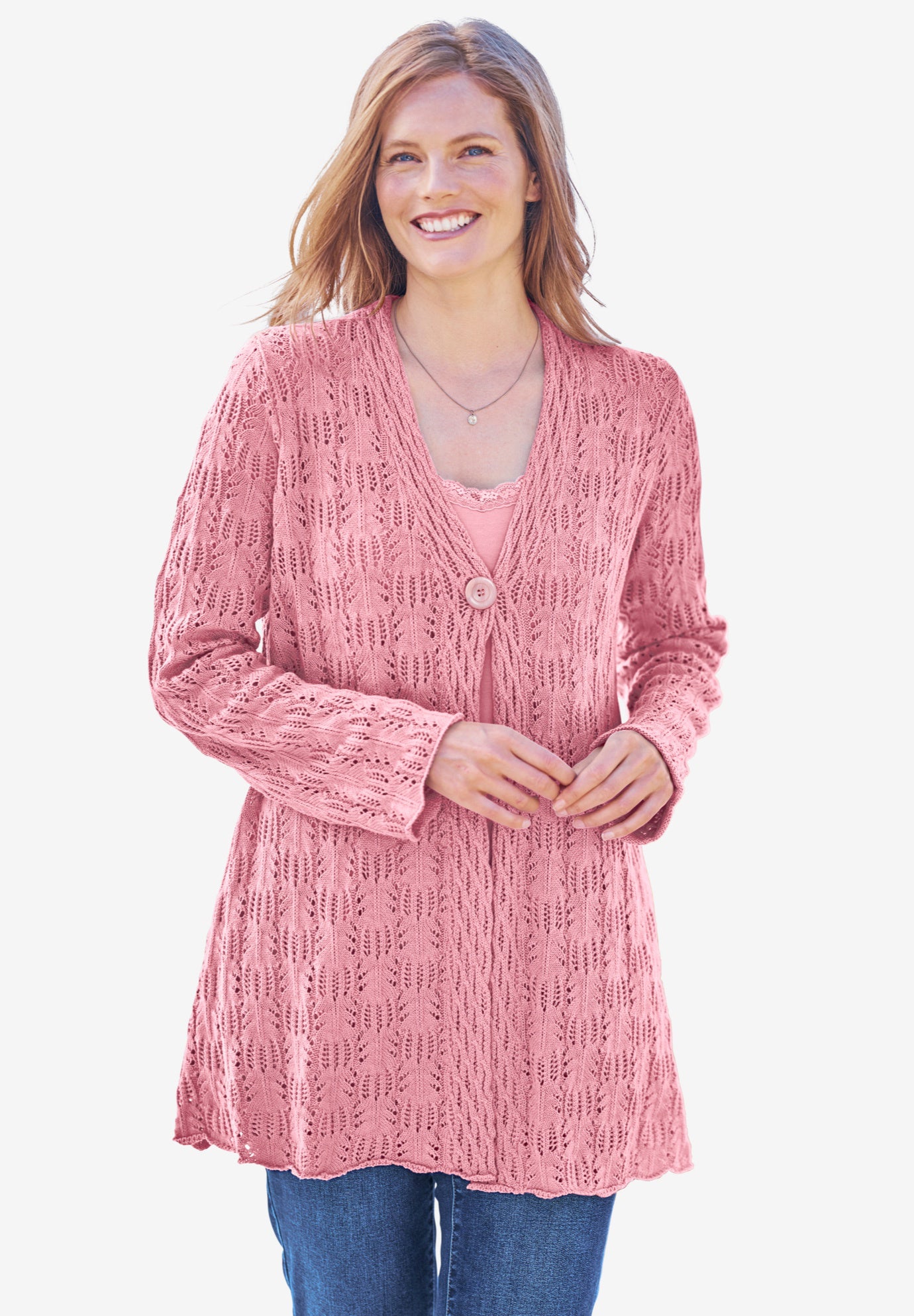 Single button sweater clearance