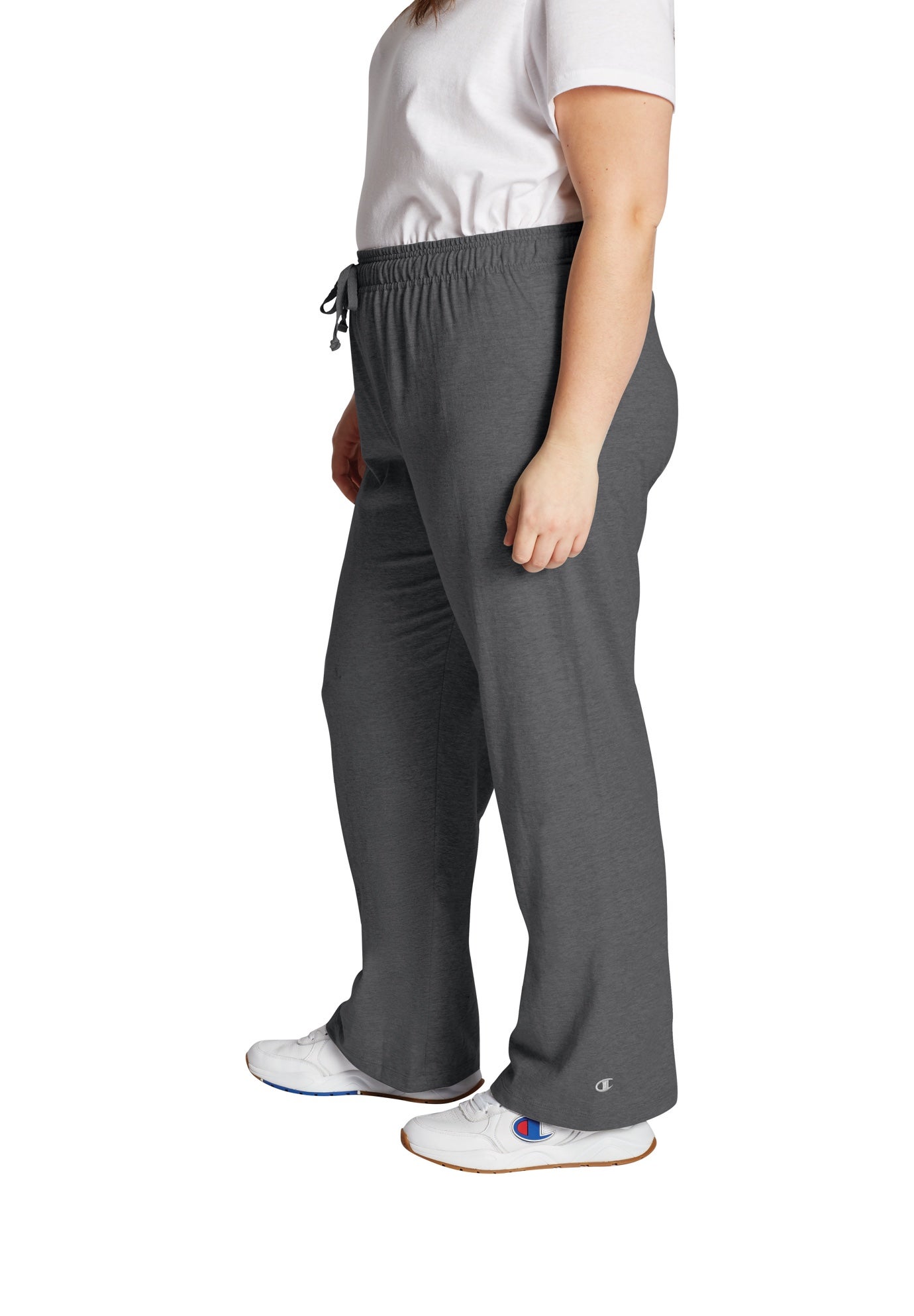 plus size jersey pants
