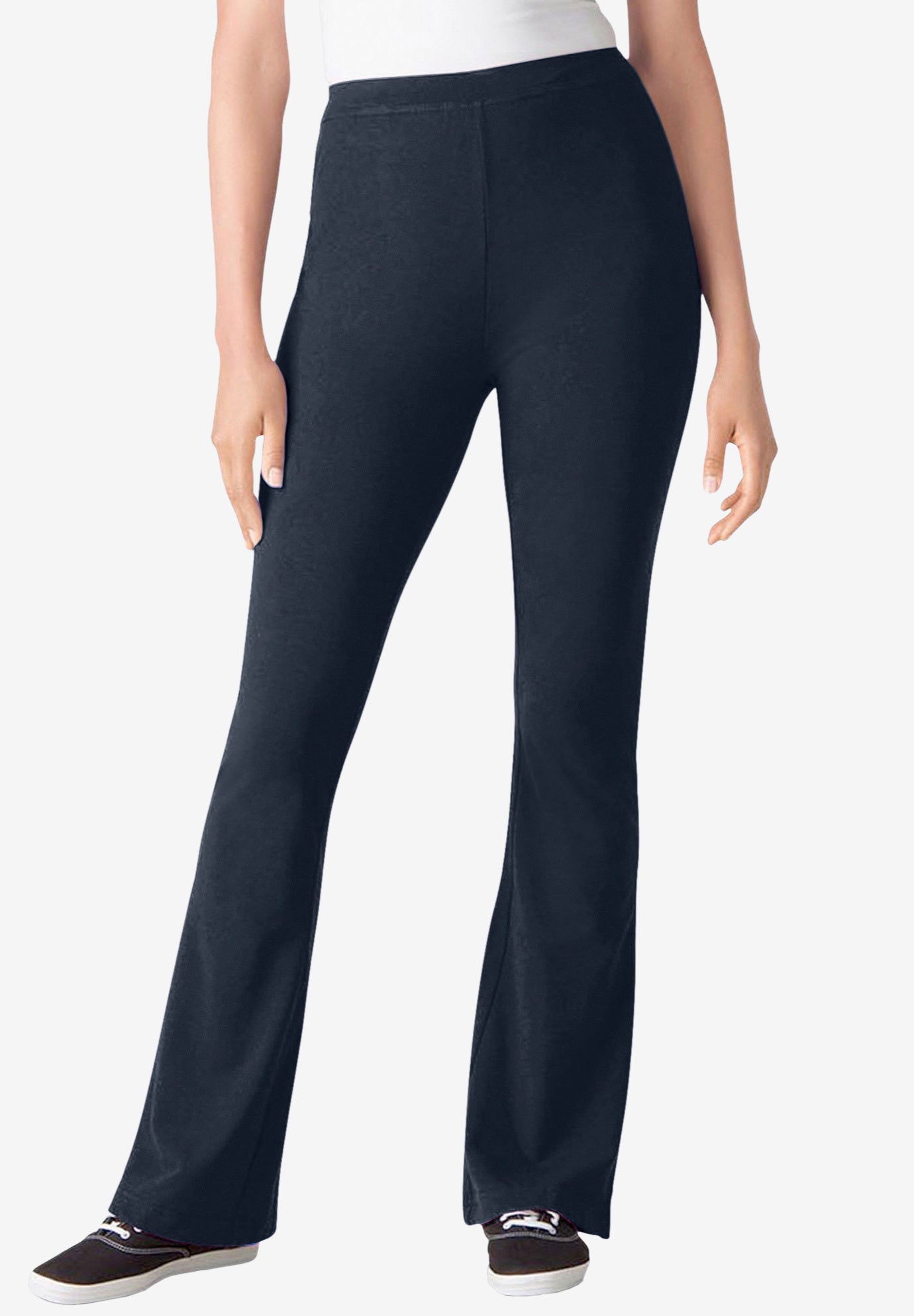 woman within yoga pants