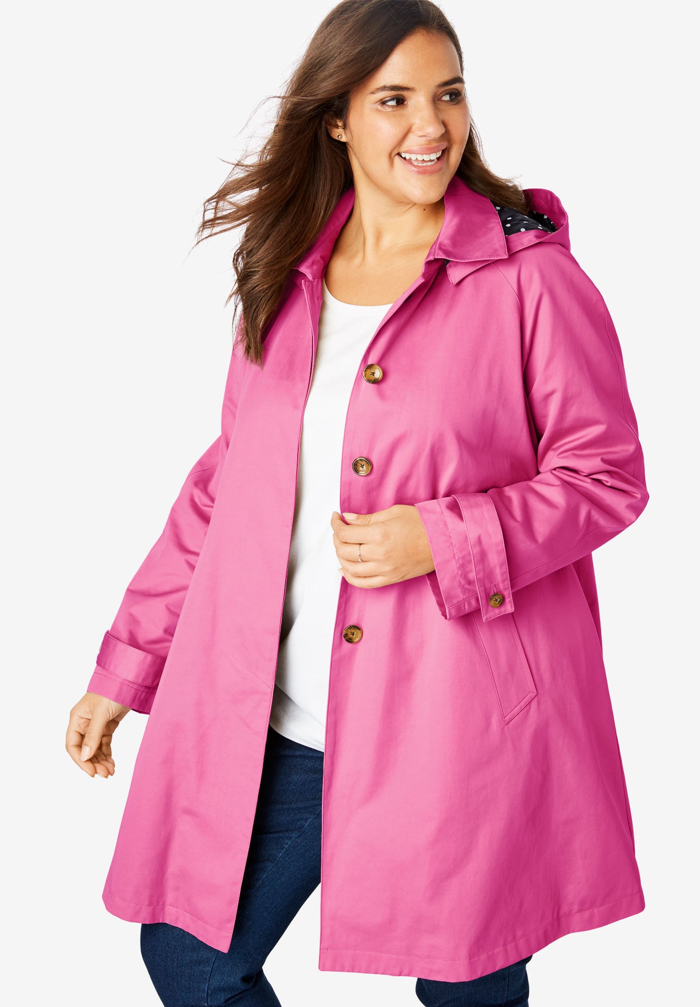 Woman Within Raincoats 2024 leynir.is