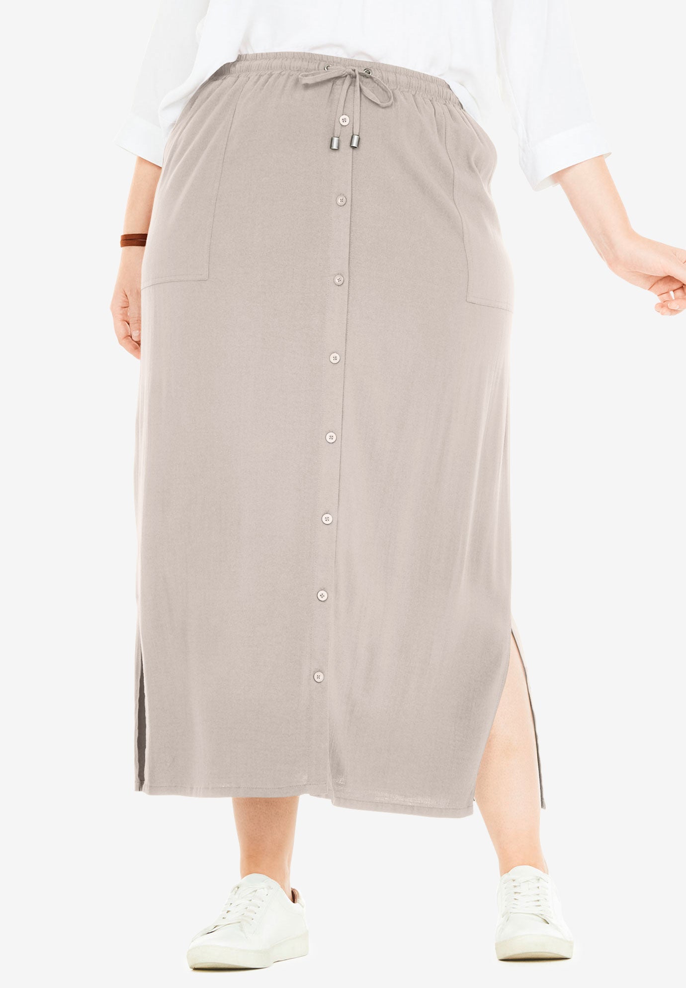 utility maxi skirt