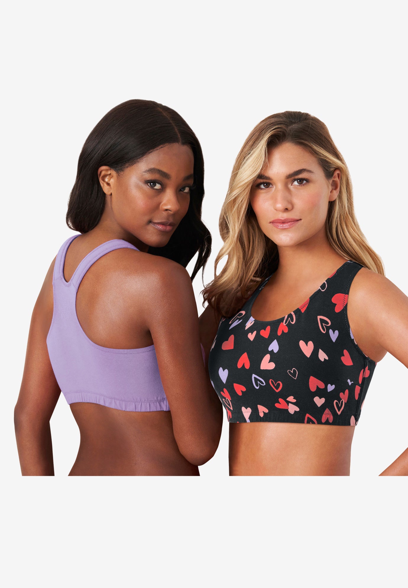 Wireless Sport Bra 2 Pack Woman Within
