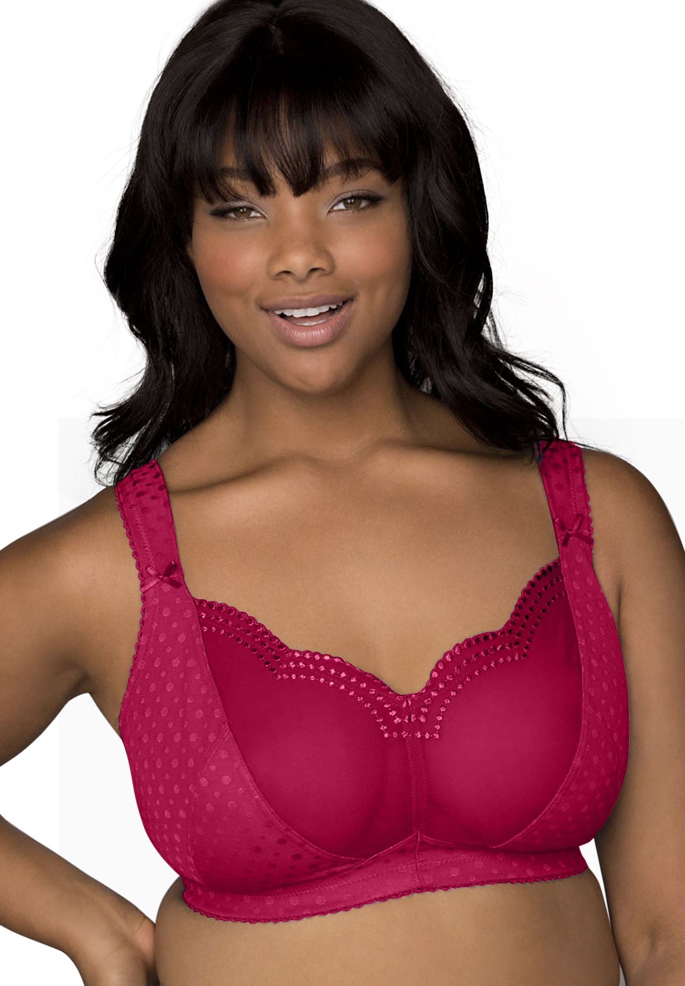 Comfort Choice Wireless Gel Strap Bra Plus Size Intimates