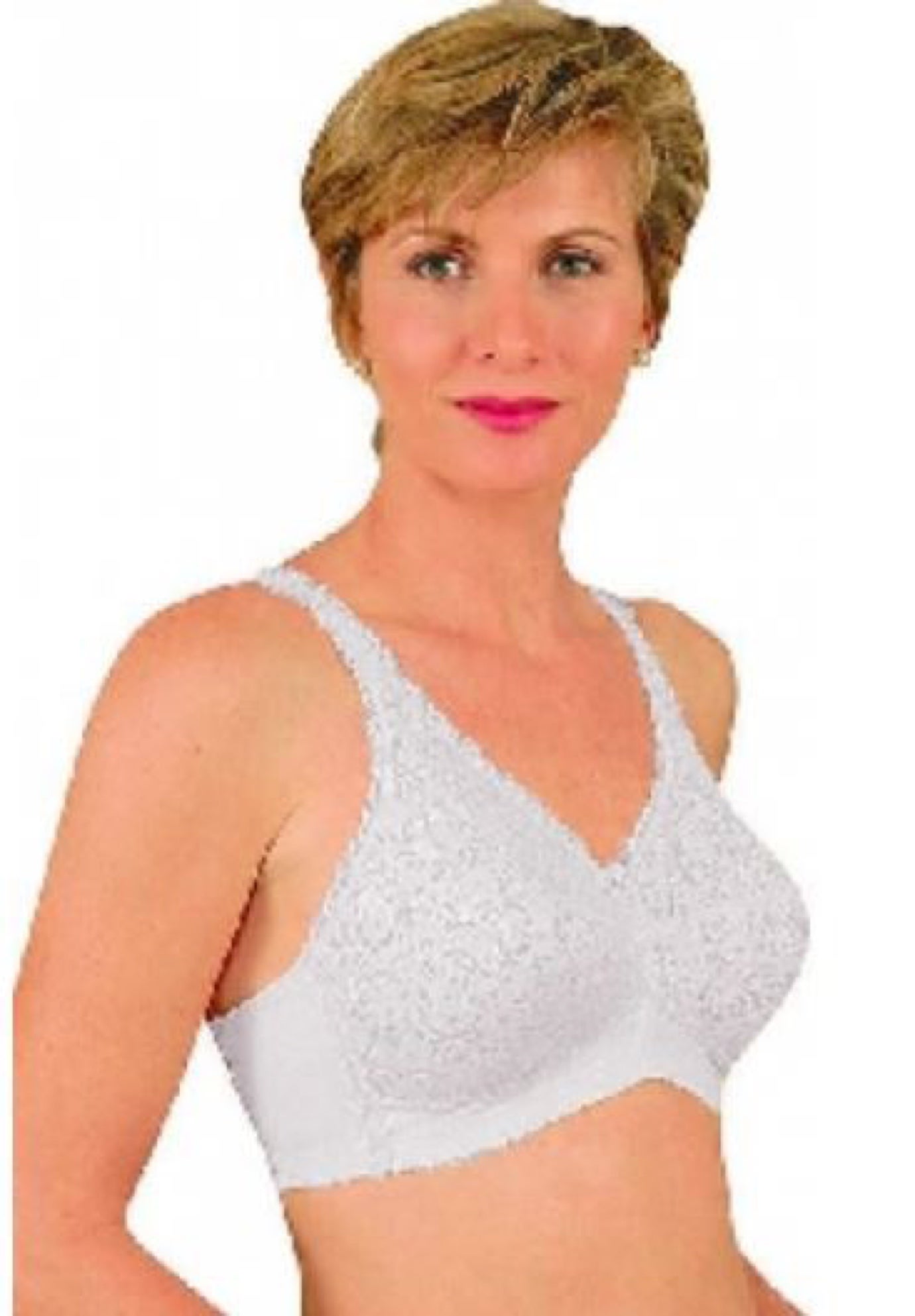 Lightweight Jodee Lovely Perma-Form® Bra, Left Beige | Woman Within