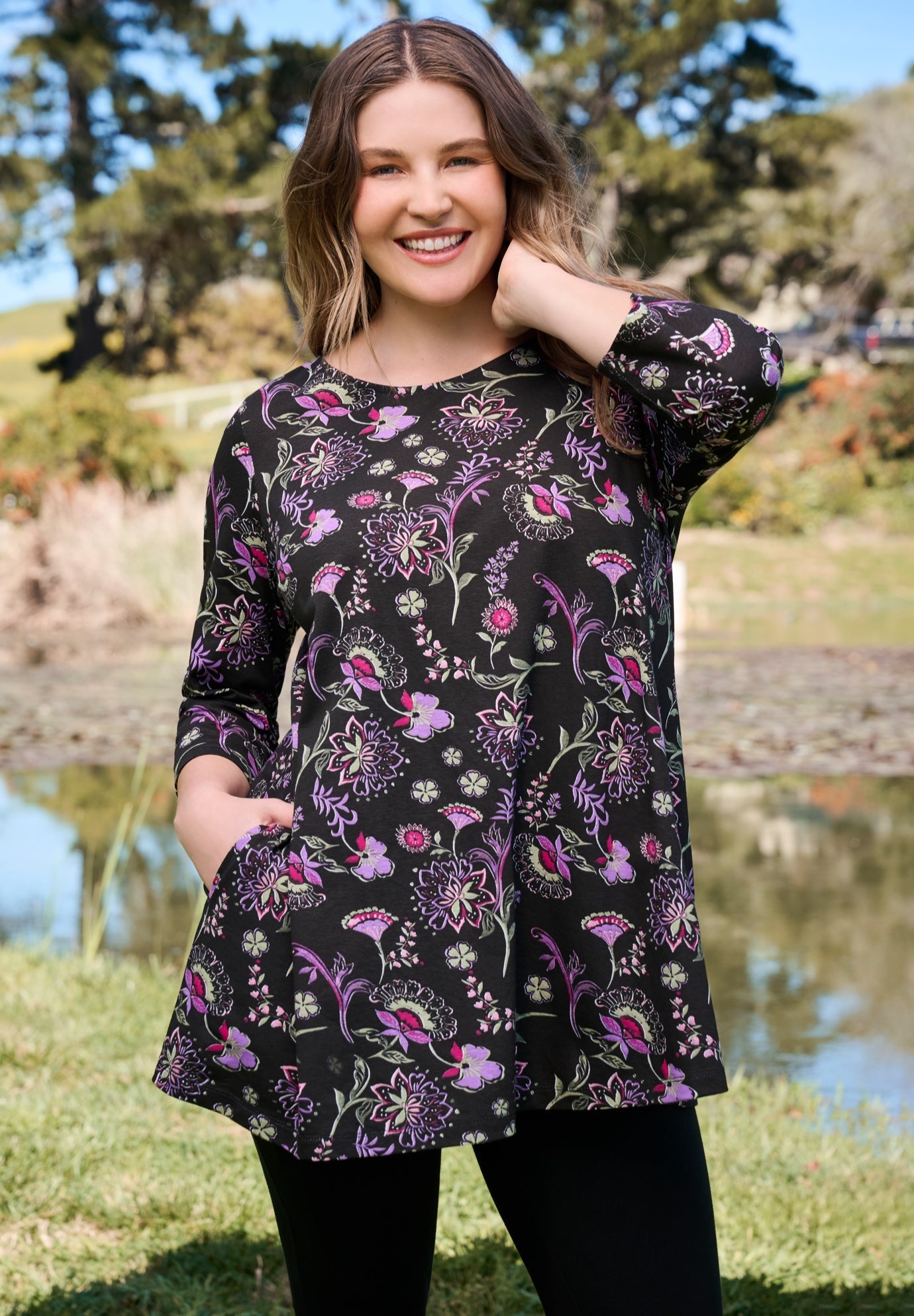 2-Pocket Swing Tunic | Woman Within