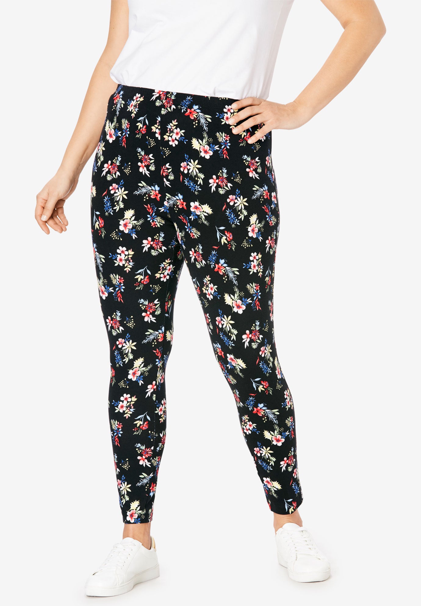 woman within yoga pants