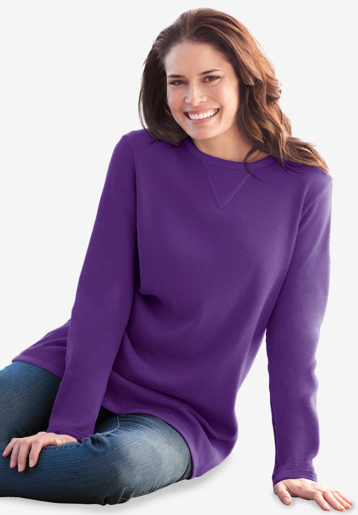 Womens thermal sweatshirt Clearance
