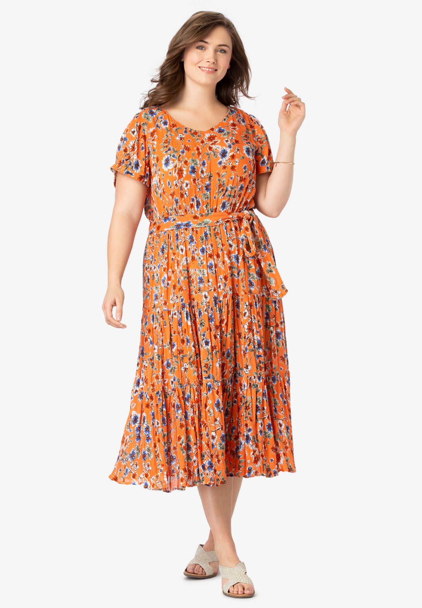 Woman within casual dresses cheap