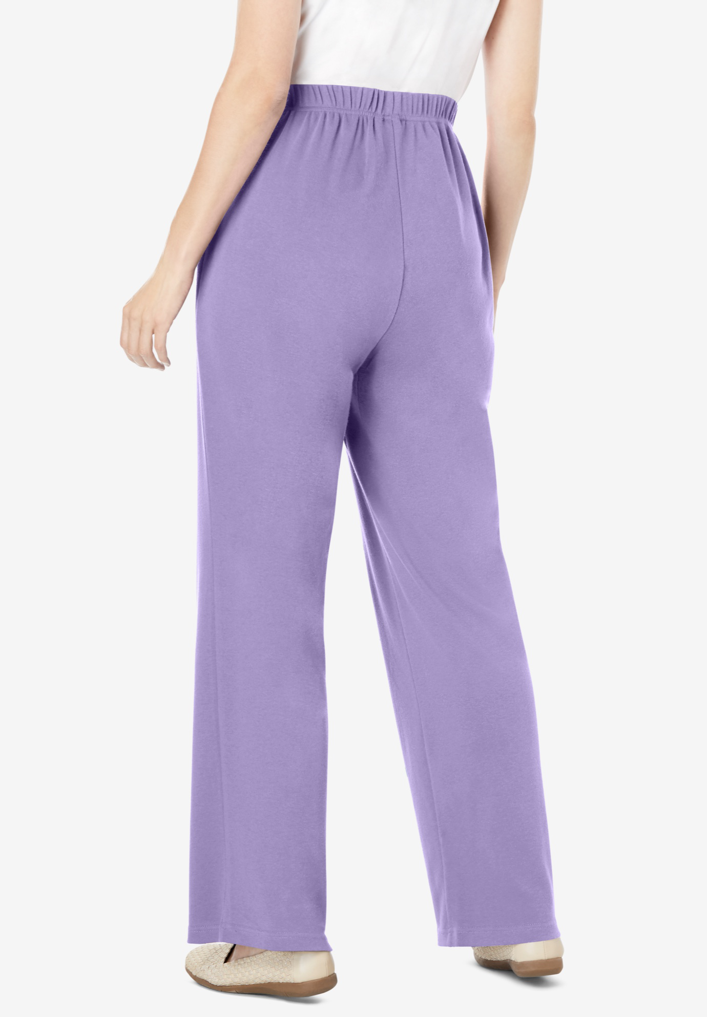 7-Day Knit Wide Leg Pant | Woman Within