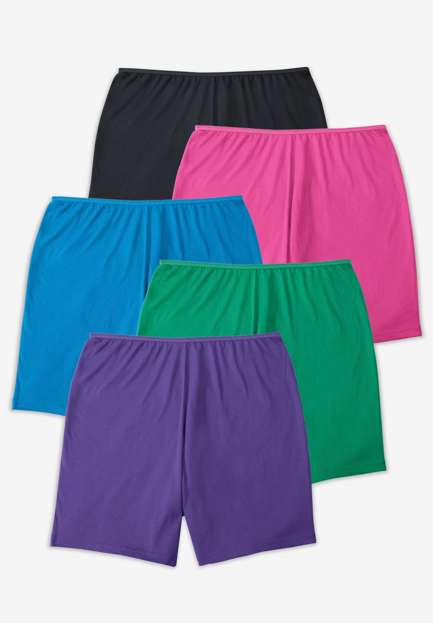 Boxer Shorts 5-Pack Cotton Grey Black
