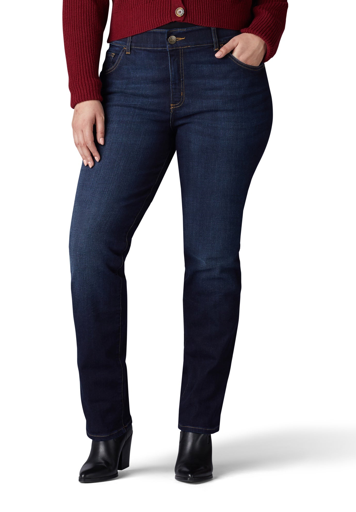 lee flex motion straight leg jeans