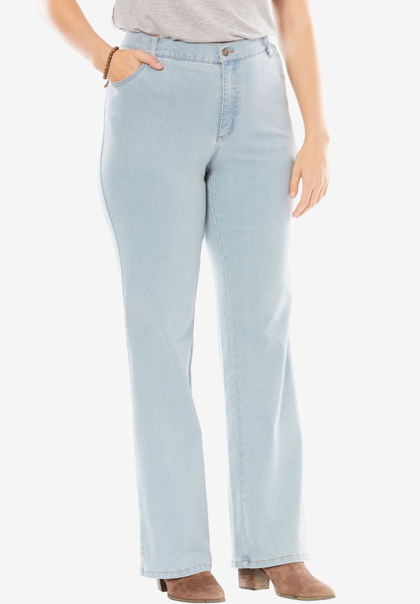 Bootcut Stretch Jean | Plus Size Stretch Jeans | Woman Within