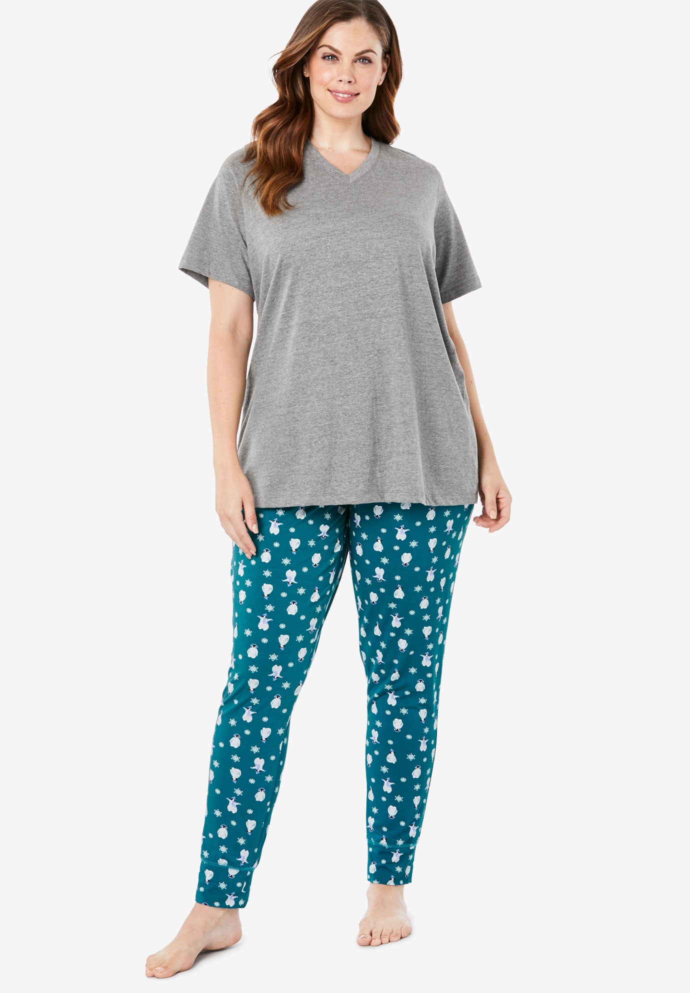woman within pajama pants