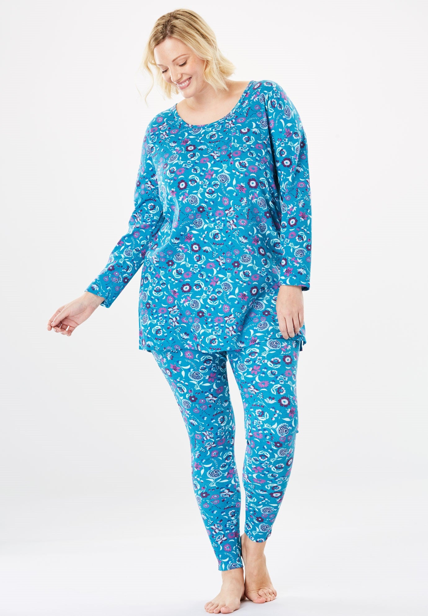 Woman Within Womens Plus Size Cozy Legging
