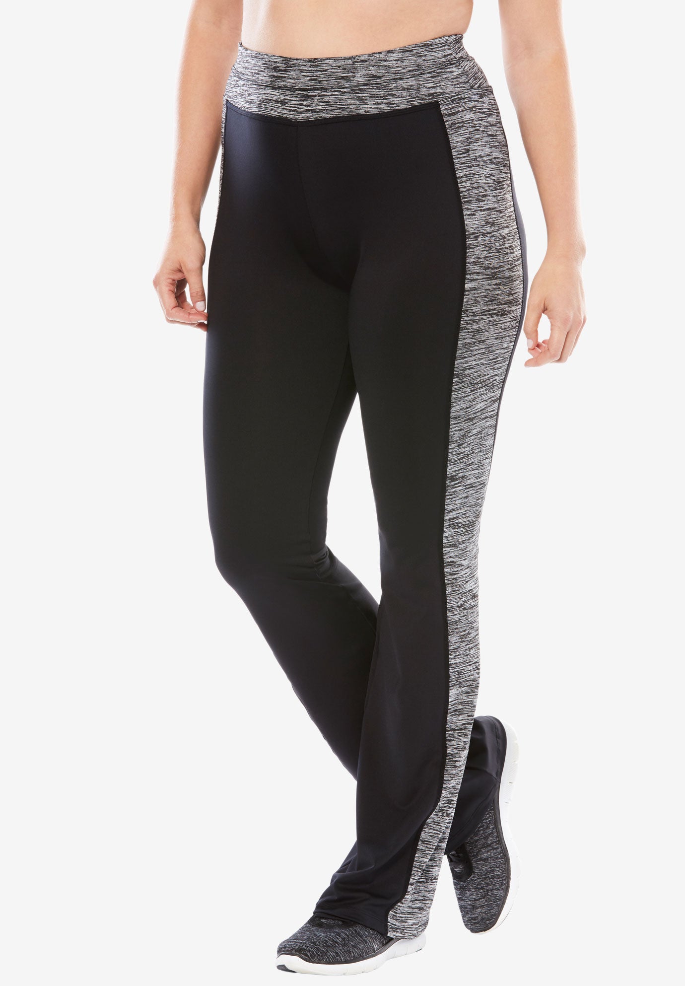 woman within bootcut yoga pants