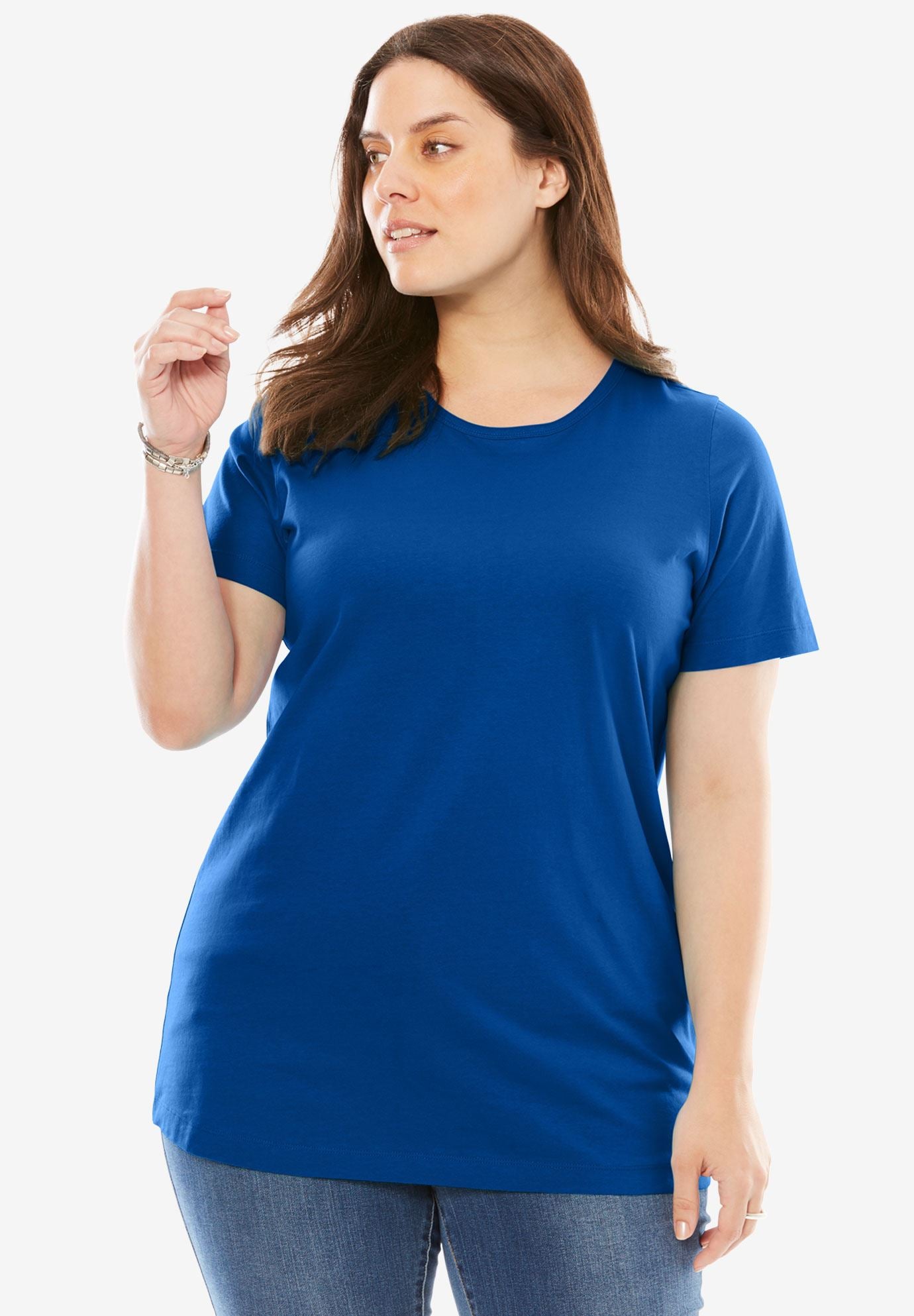 Woman Within Clearance Tops Plus Size Paul Smith