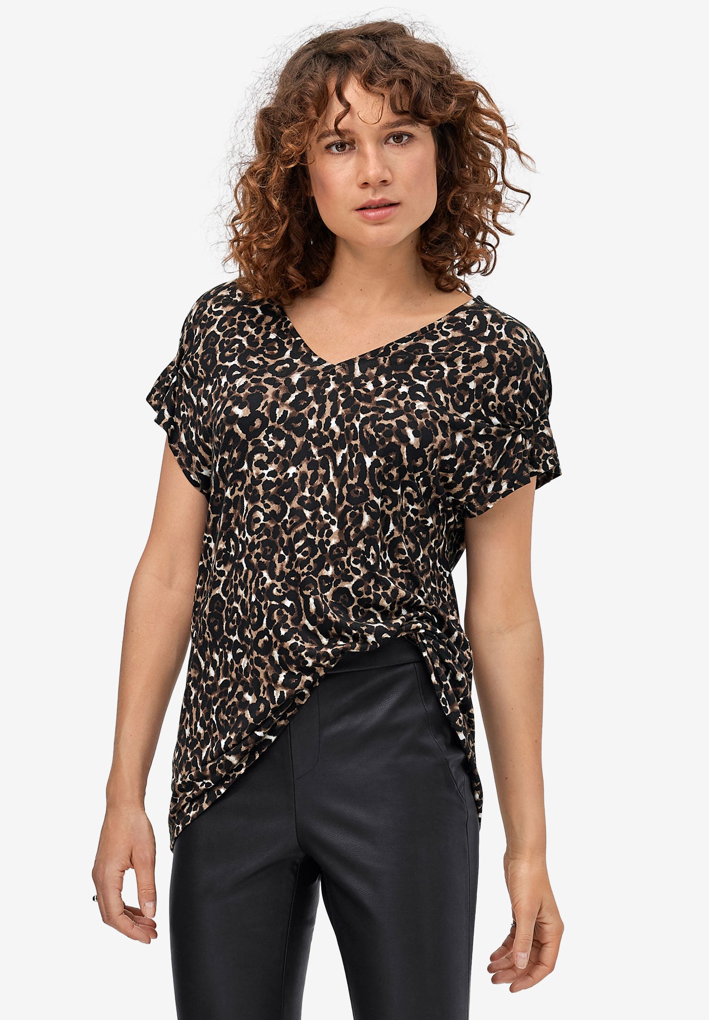 Gathered Sleeve Top by ellosÂ® | Woman Within