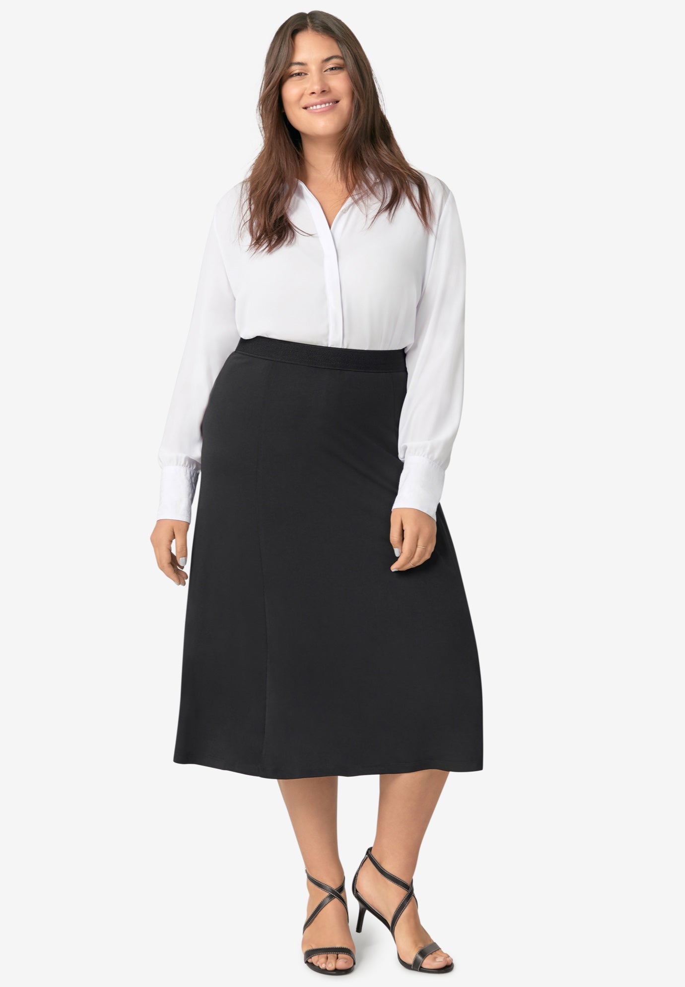 Knit a line skirt Clearance