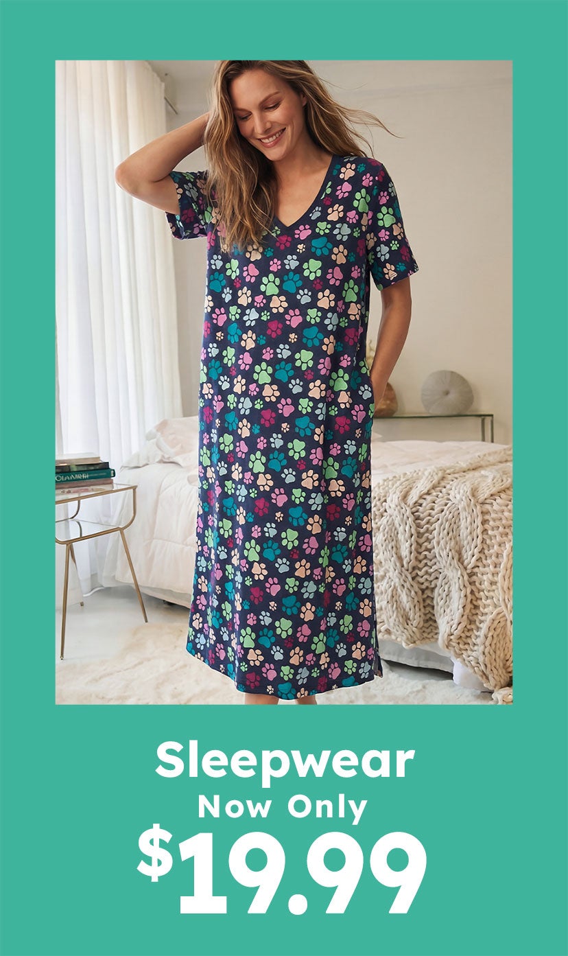 Shop Intimates and Sleep Sale