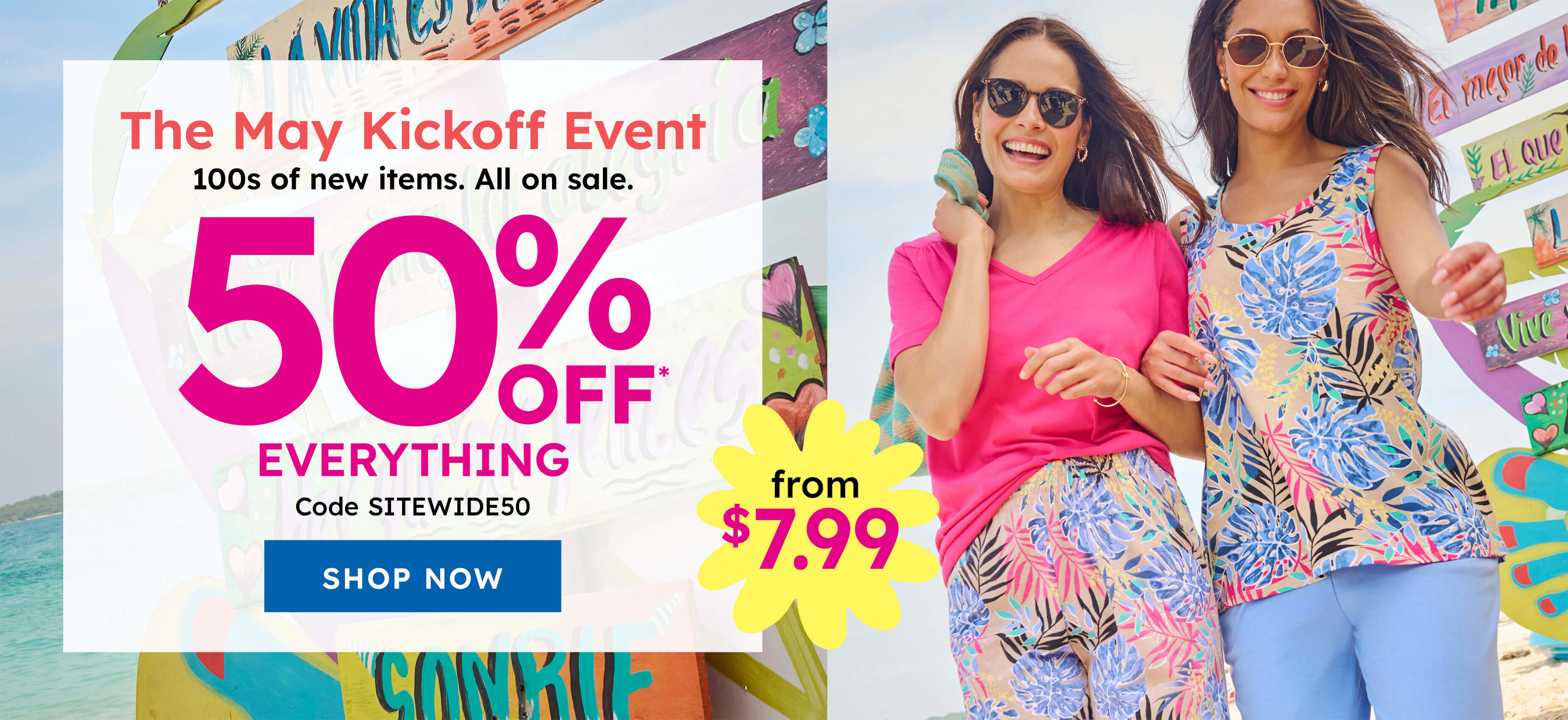 50% off sitewide