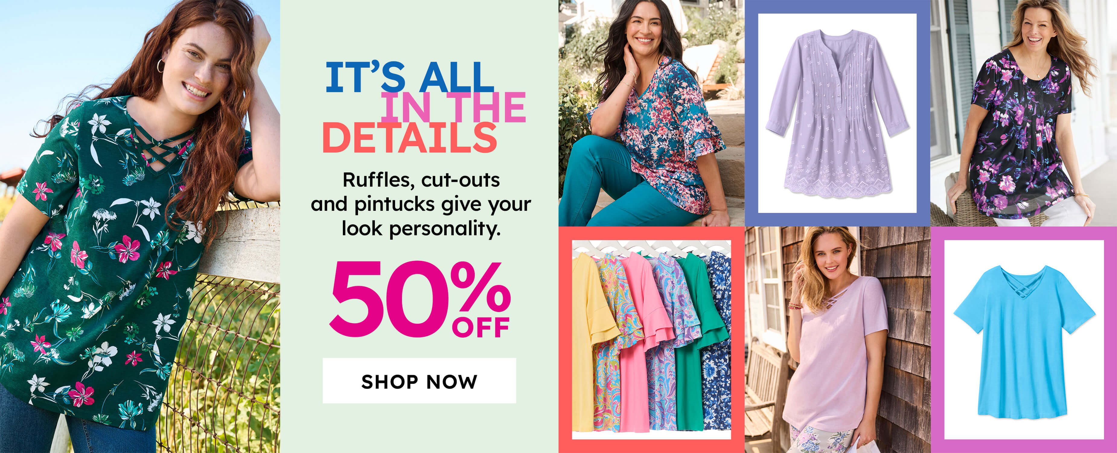 its all in the details shop now