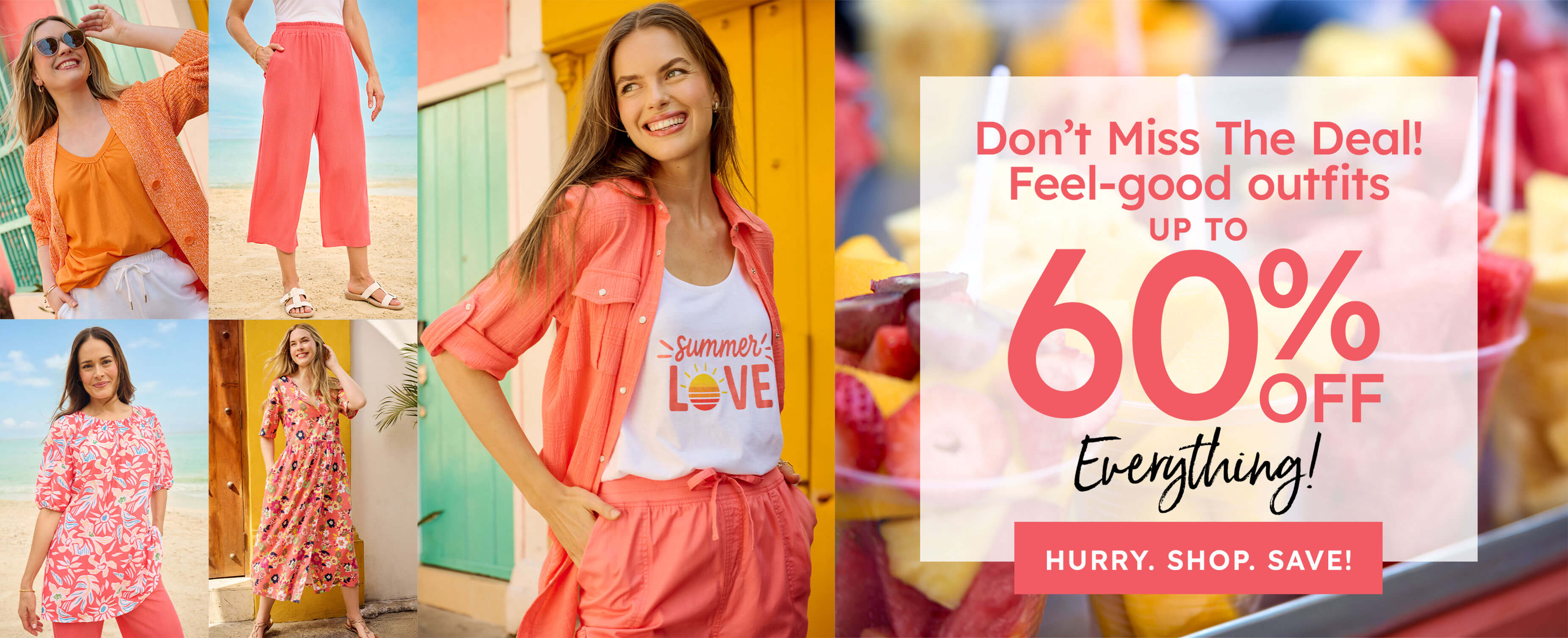 60% OFF on everything