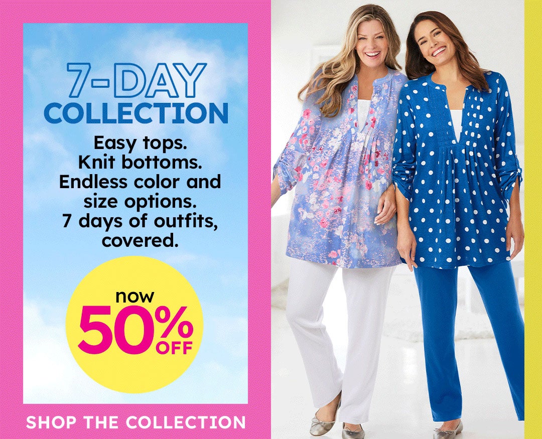 7 Day Collection - Comfortable pants for every day
