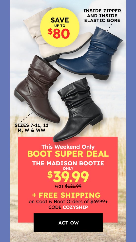 Boots super sale this weekend only Shop now