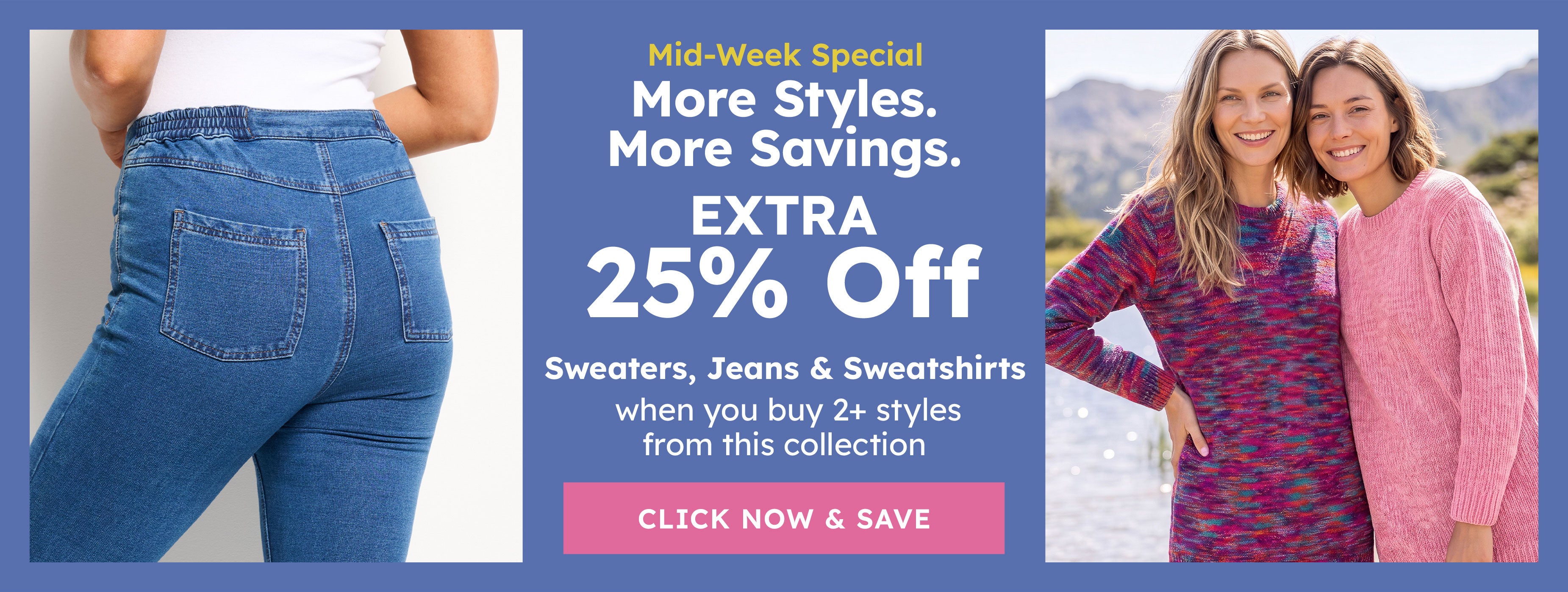 Women's jeans and sweaters - Shop Now
