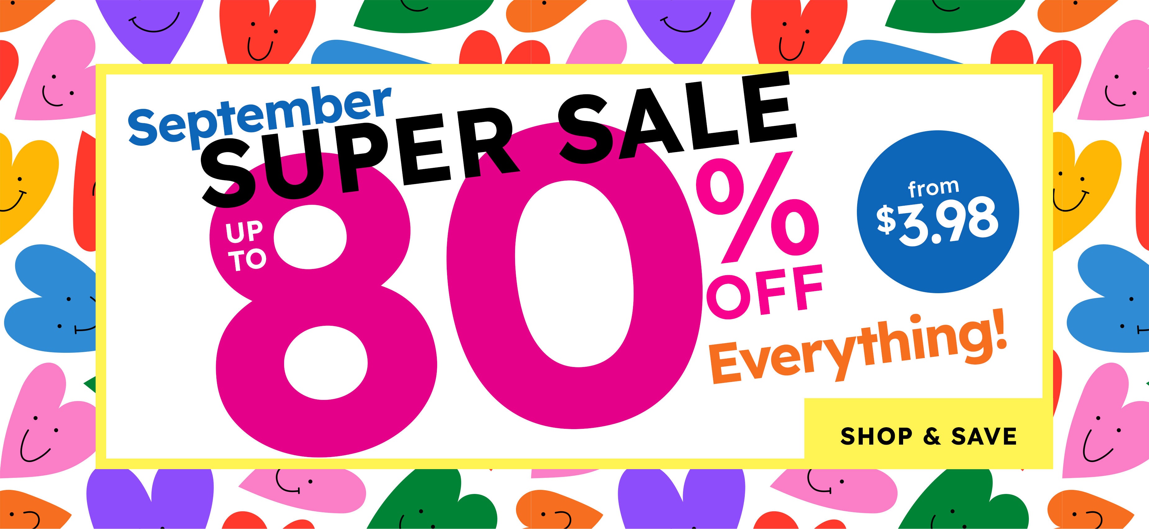 september super sale upto 80% off shop Now