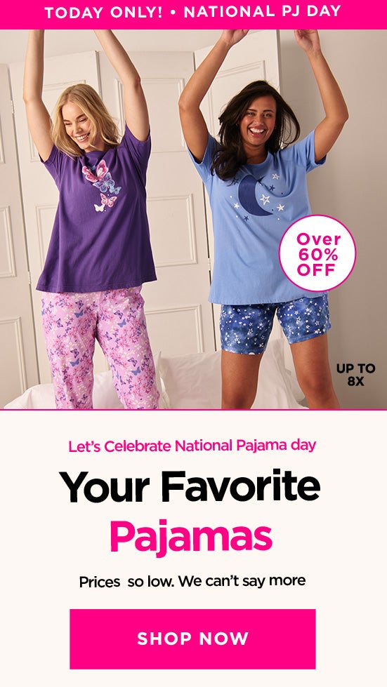 National PJ Day shop now
