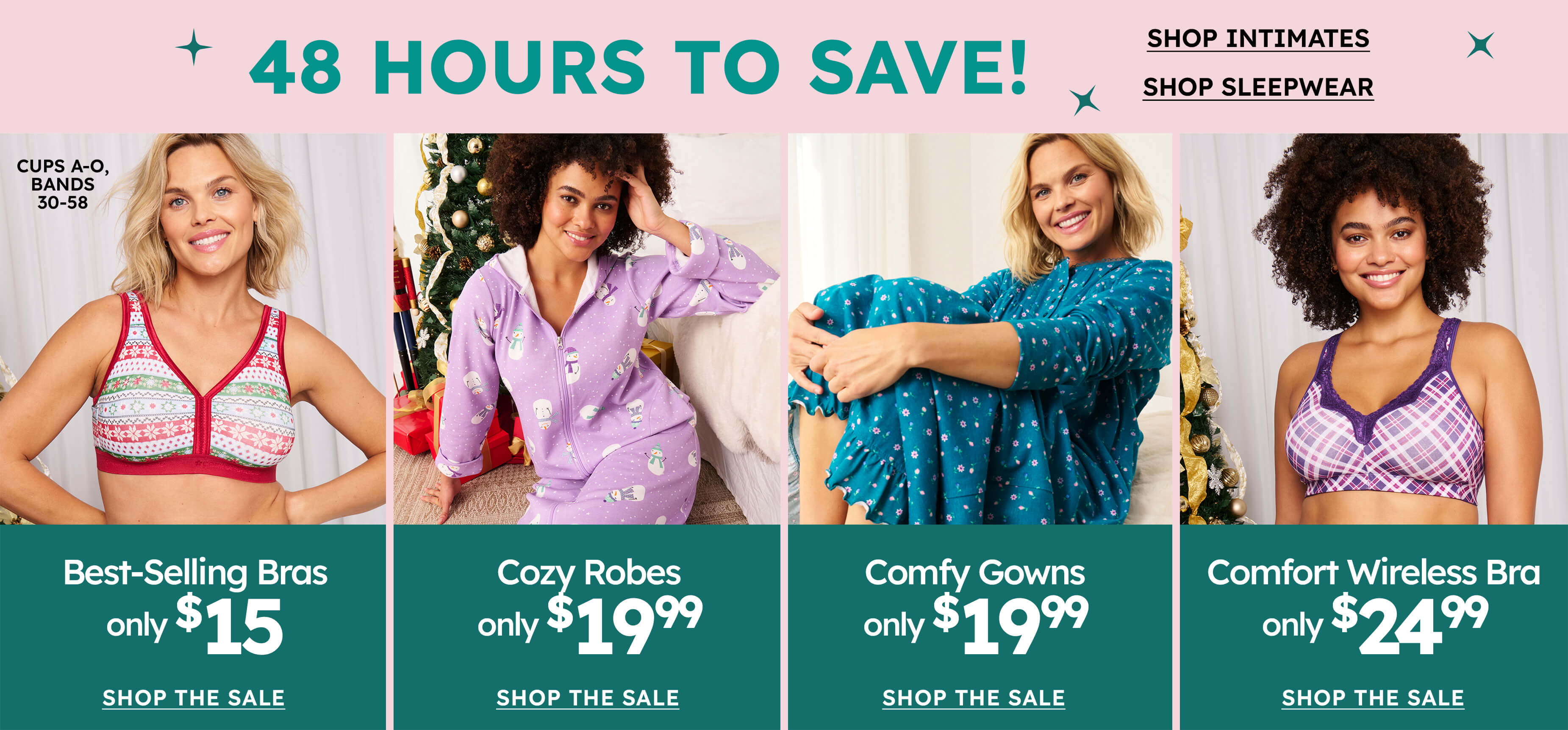 Intimates and Sleepwear SHOP THE SALE