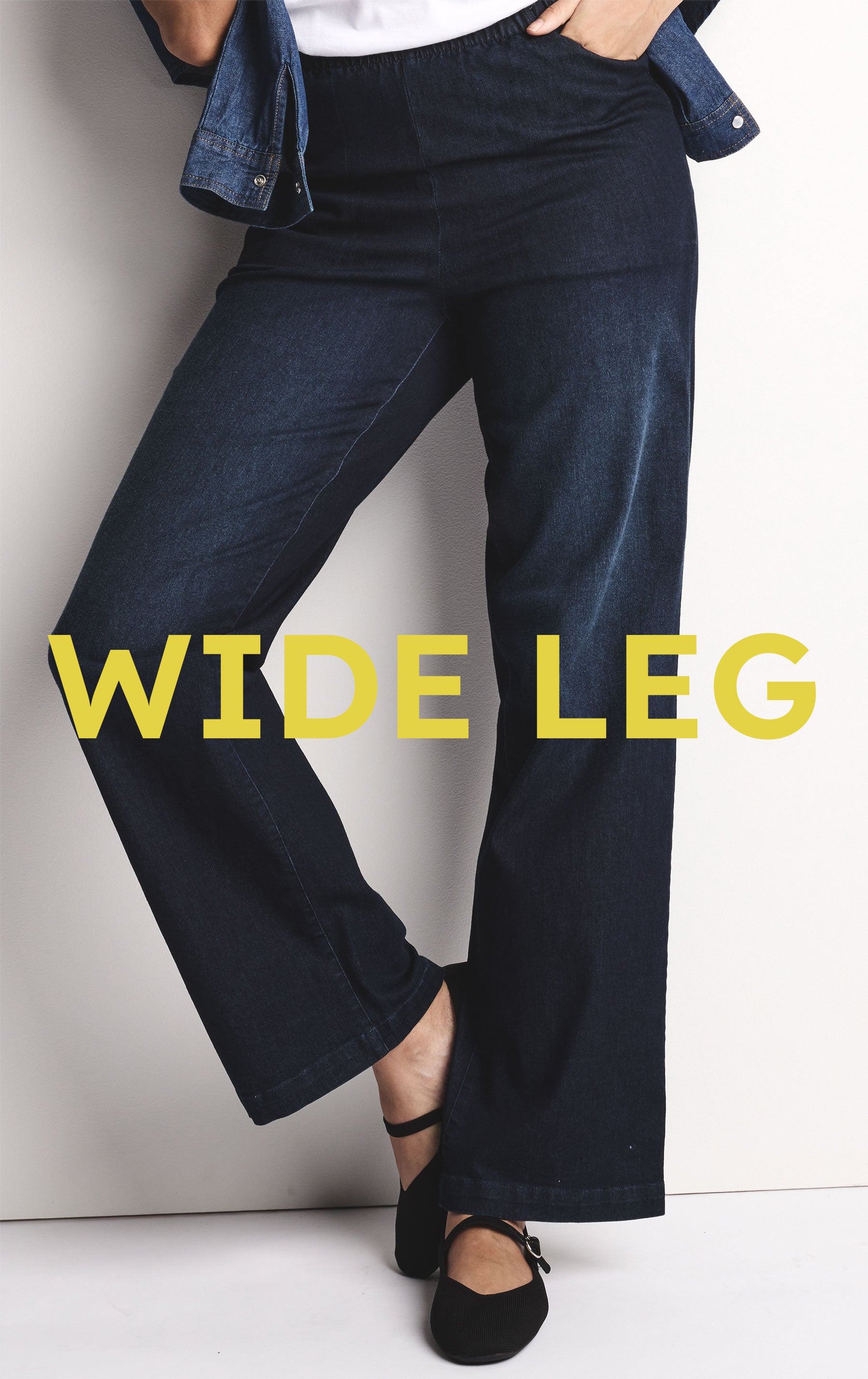 WIDE LEG Denims