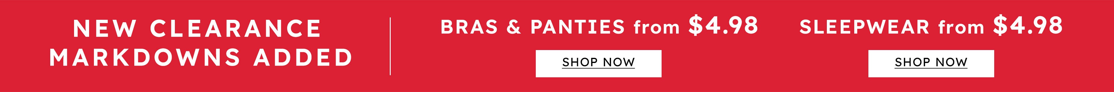 New Clearance