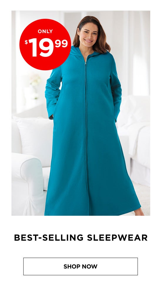 sleepwear $19.99 shop now