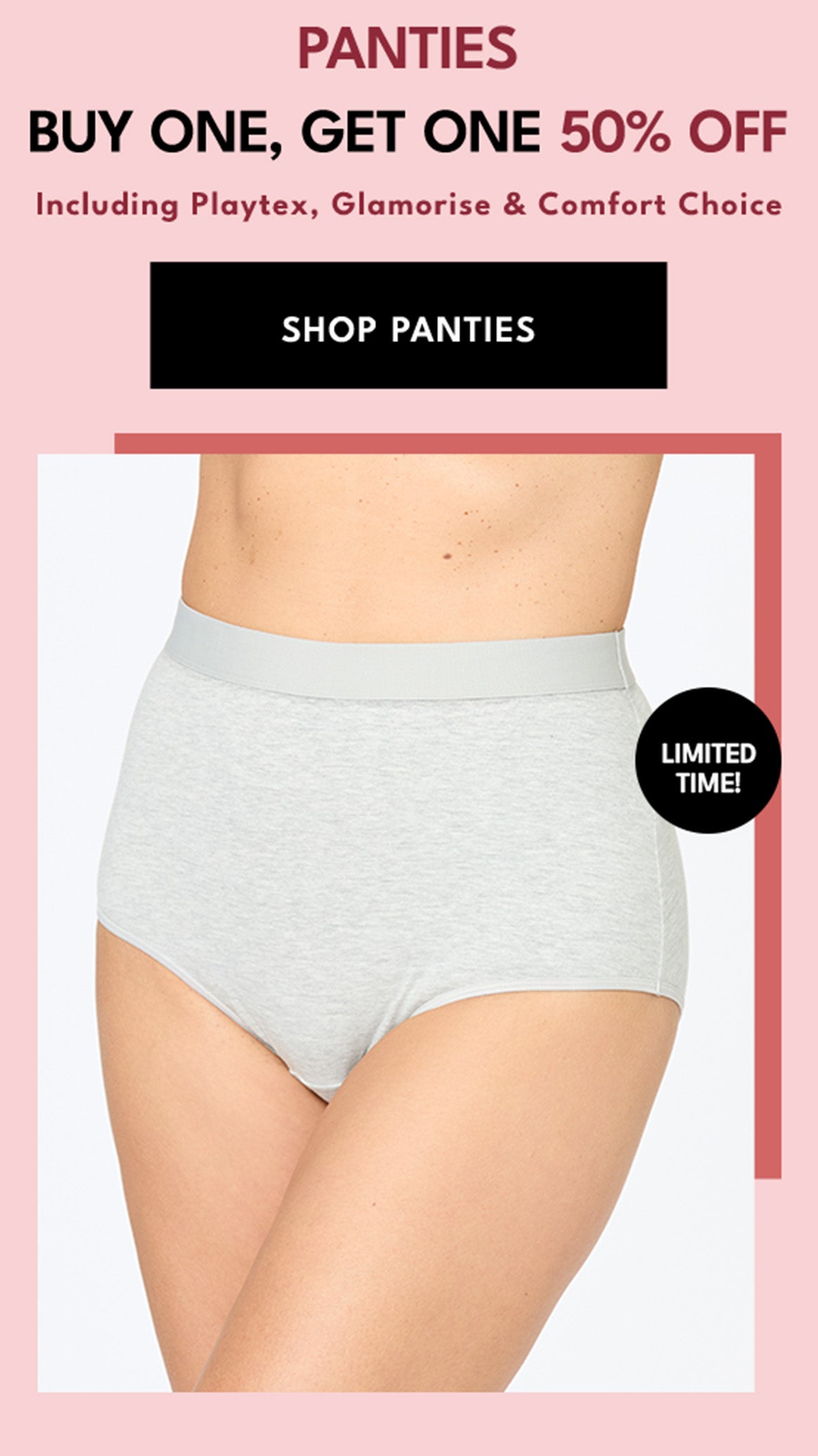 COMP IA BOGO 50% OFF Bras & Panties including NBs (excl. Goddess, Curvy Couture) (DEAL) -- Panty version shop now