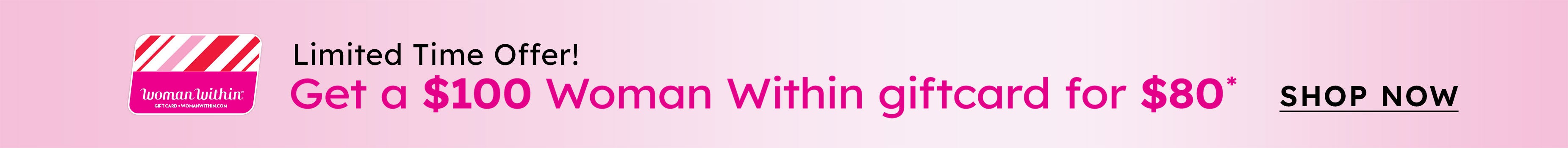 limited time offer with gift cards