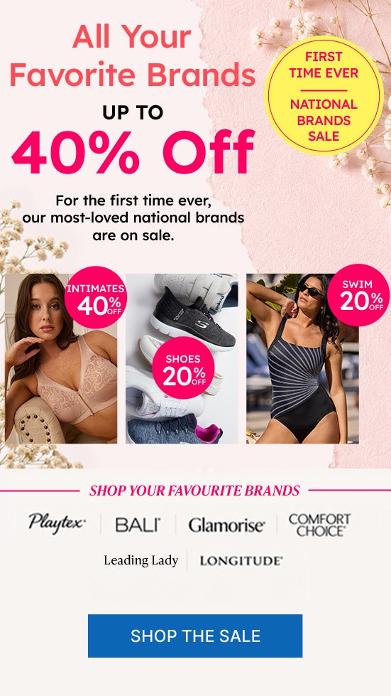 Favorite Brands Up to 40% Off