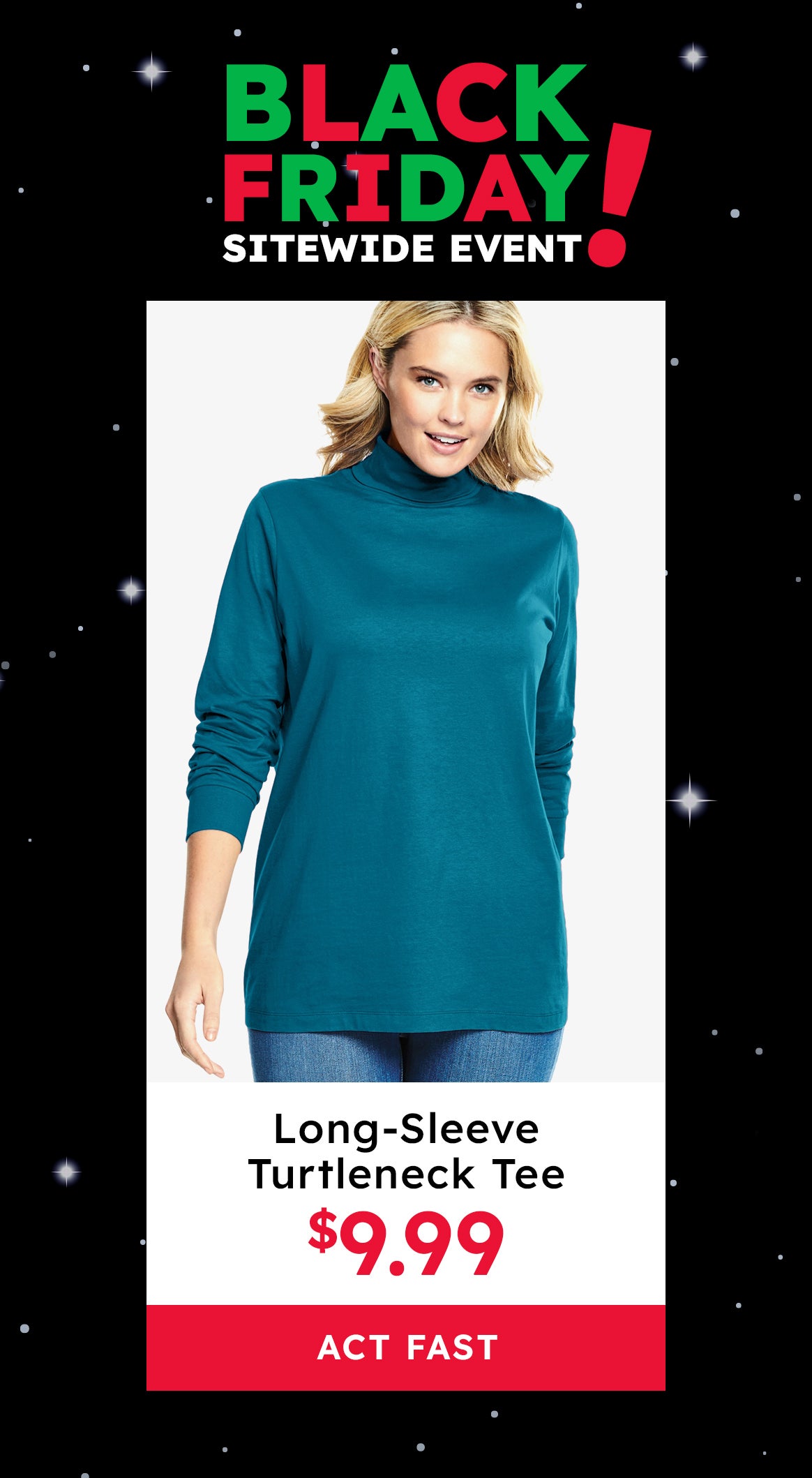 WW Long Sleeve Turtle Neck Tee shop now