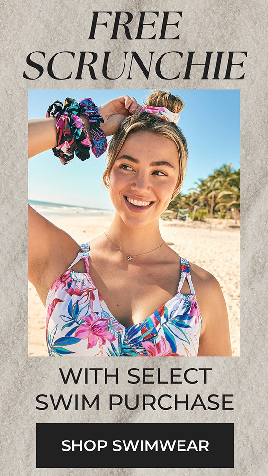 FREE Scrunchie w/ any Swim 365 purchase
