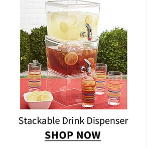 Click to shop Stackable Drink Dispenser