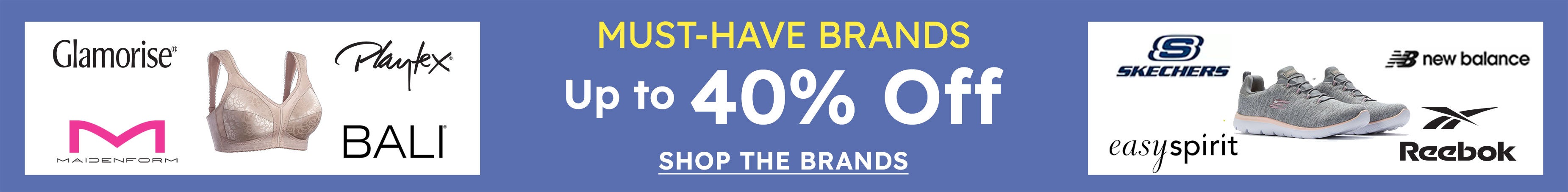 Brands - 40% Off - Shop Now