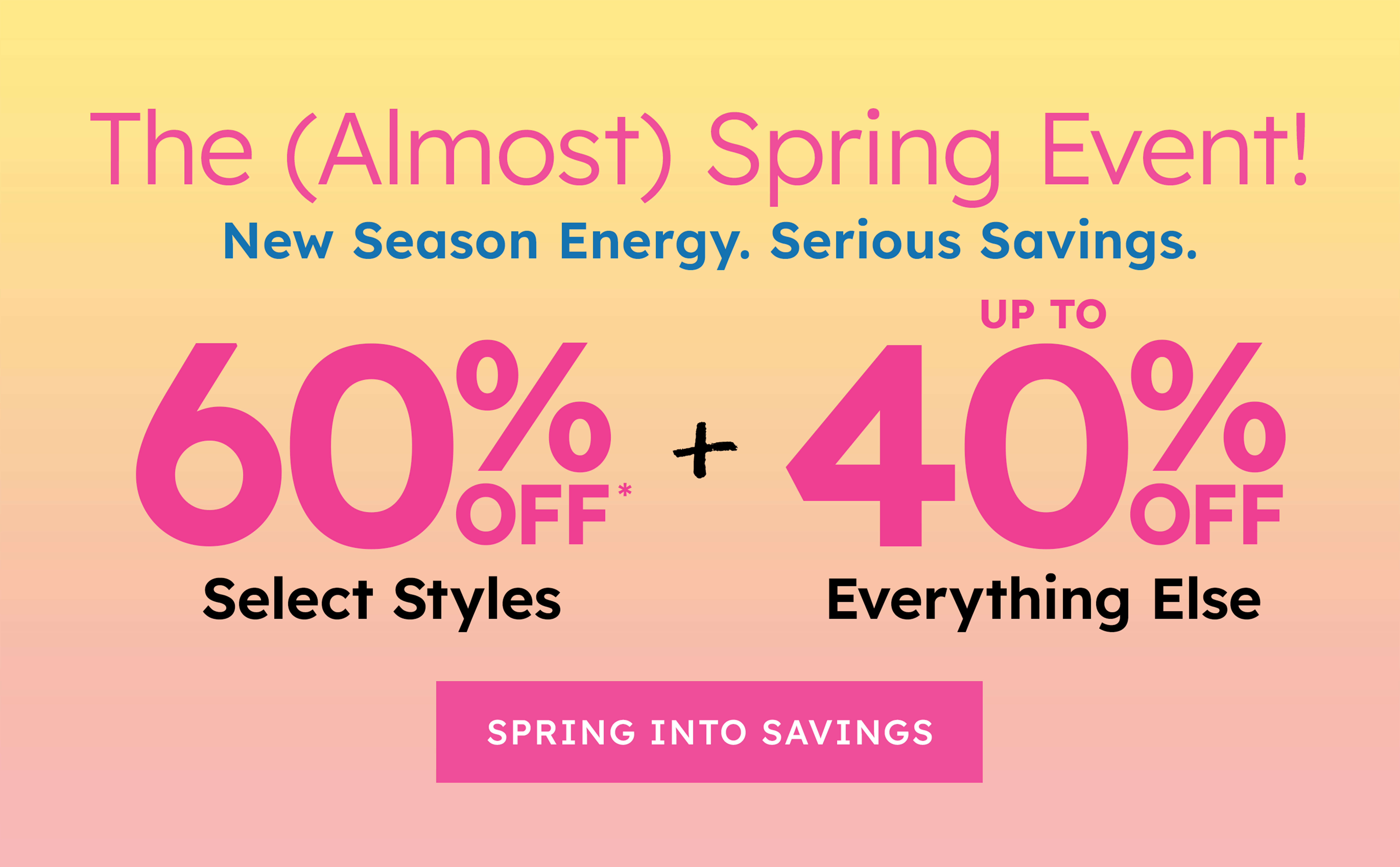 Clearance - Buy 1 Get 1 for 25% off