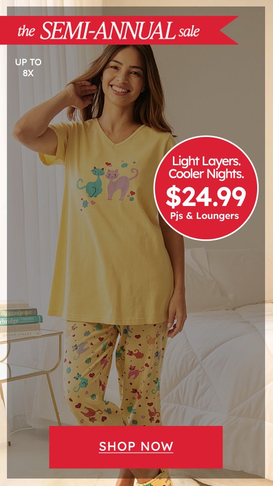 24.99 PJs & Loungers 