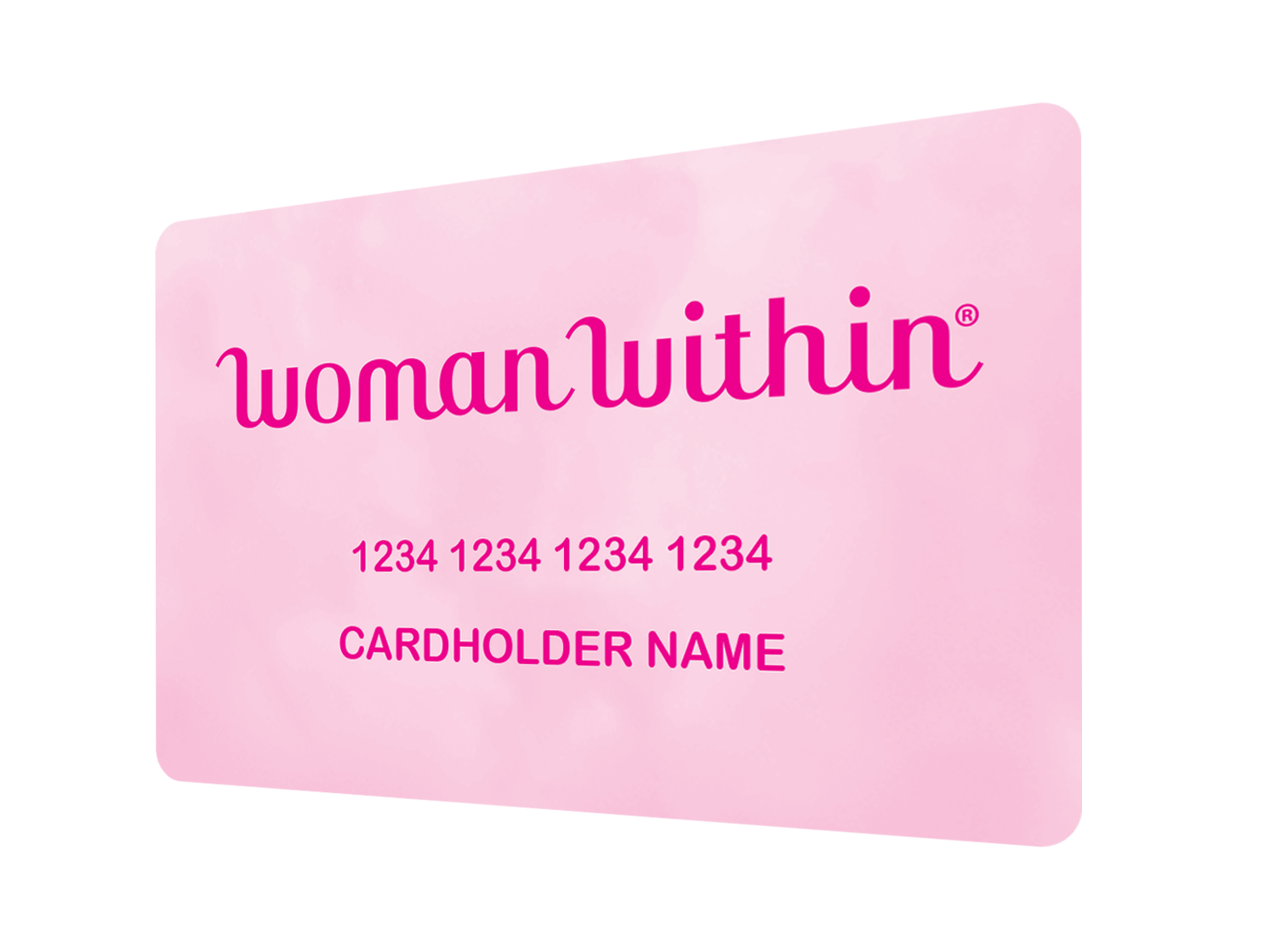 Woman Within Credit Card