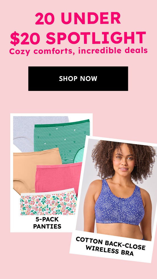 20 ITEMS UNDER $20 - Intimates shop now