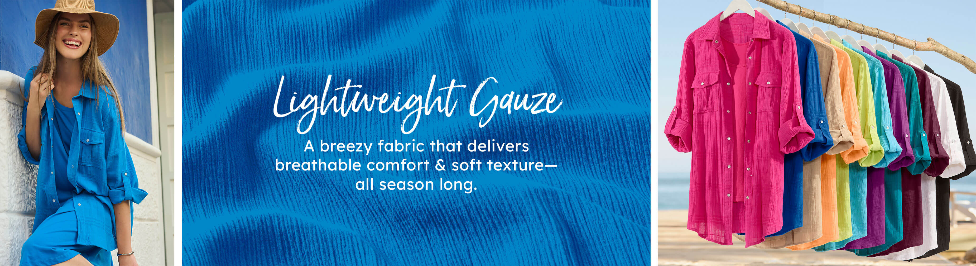 lightweight gauze fabric shop now