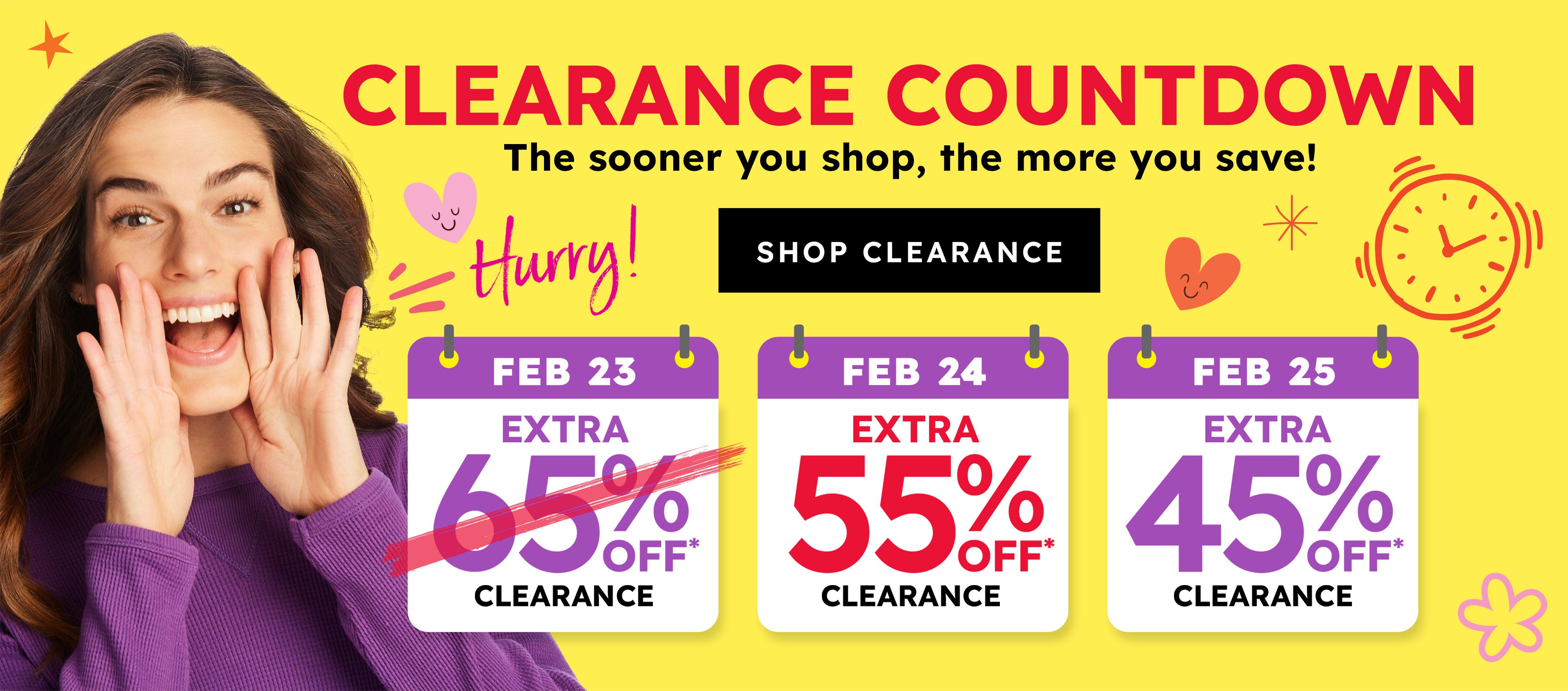 Clearance - 55% off