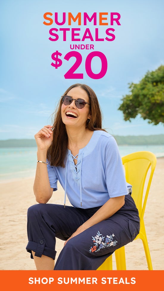under $20 Summer Steals shop now